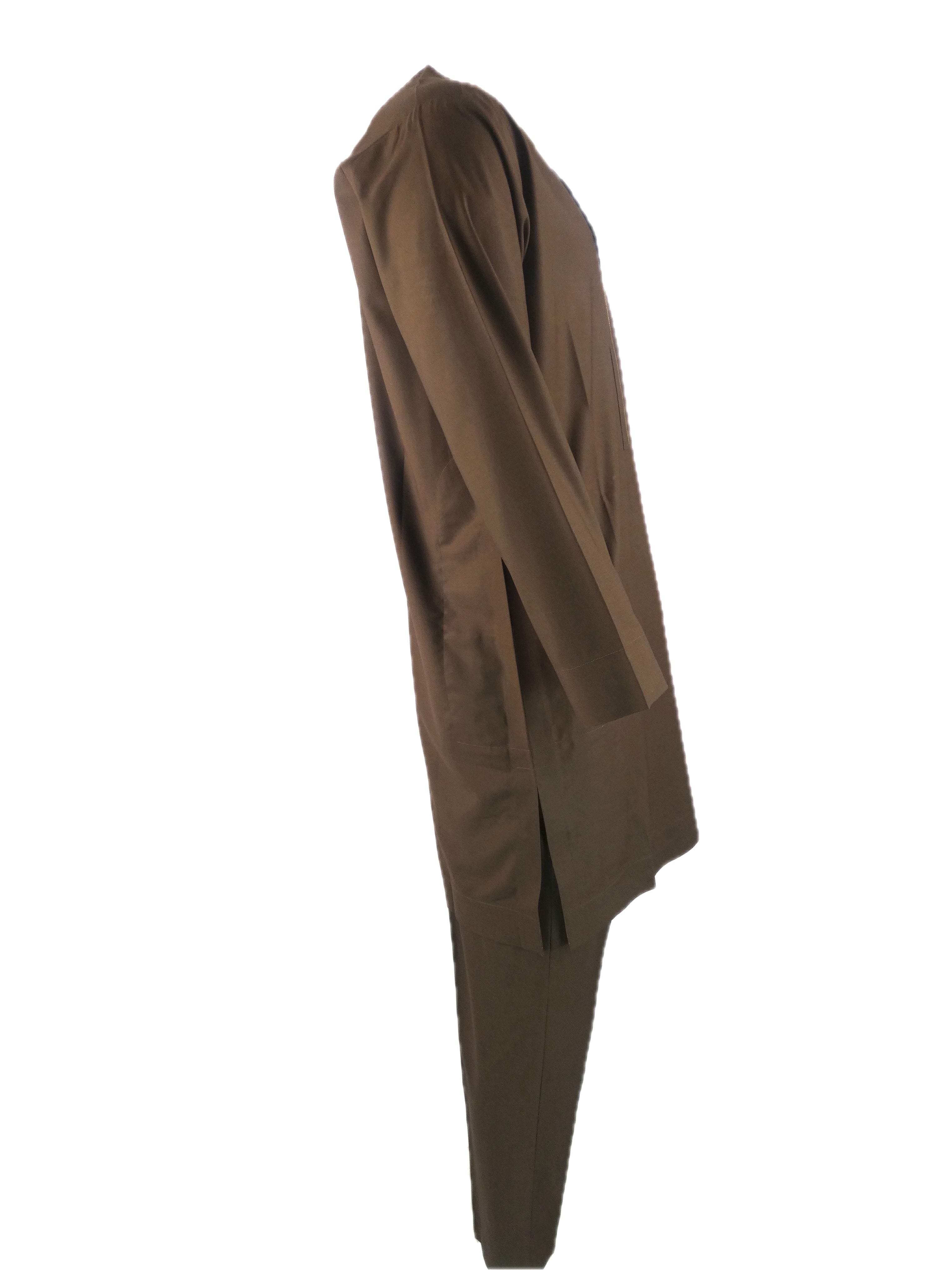 Kaftan Set – Olive Brown 080