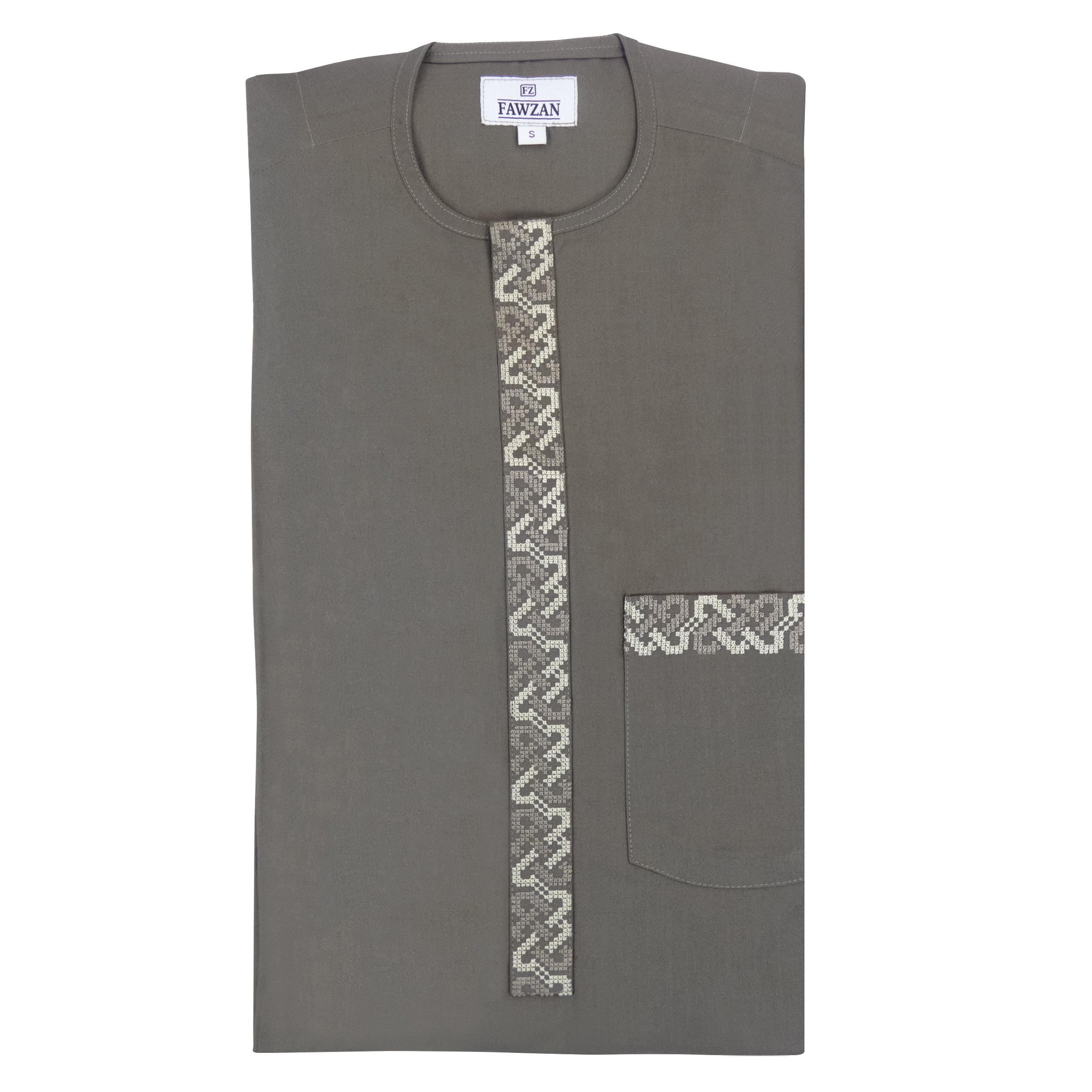Taupe Kaftan Set