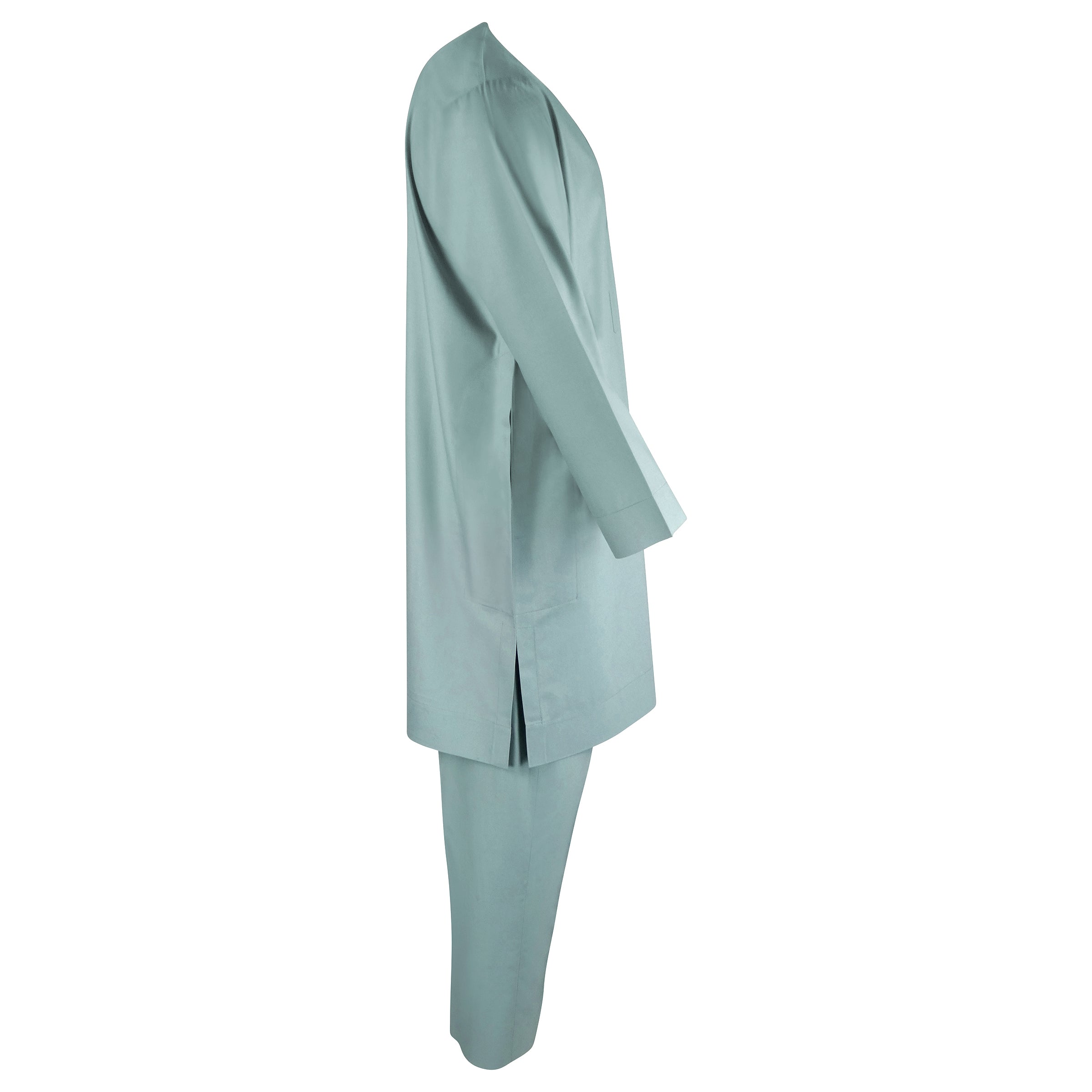 FAWZAN Ice Blue Kaftan Set
