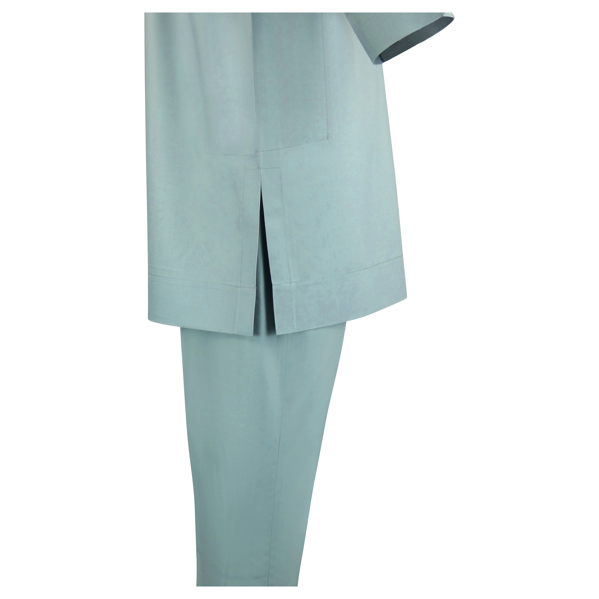 FAWZAN Ice Blue Kaftan Set