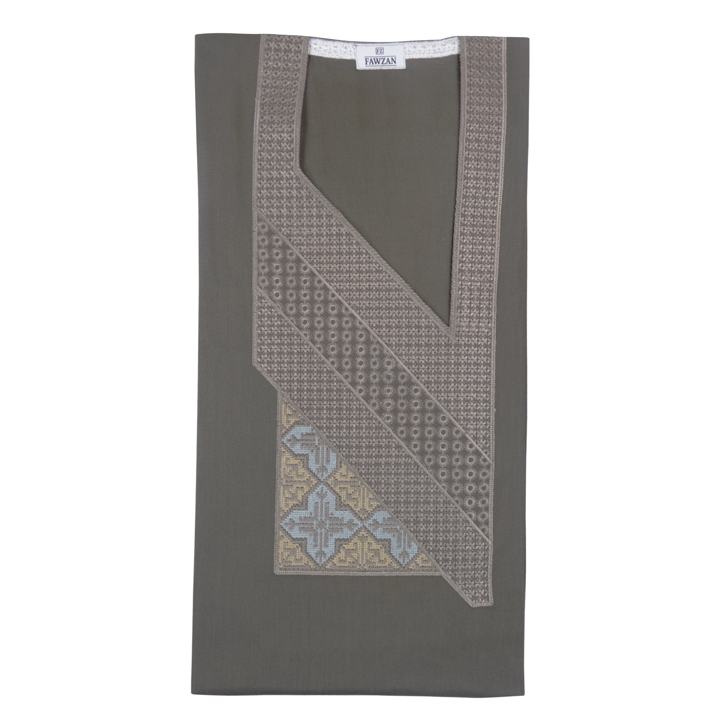 Agbada / Baban Riga Set – Taupe 010