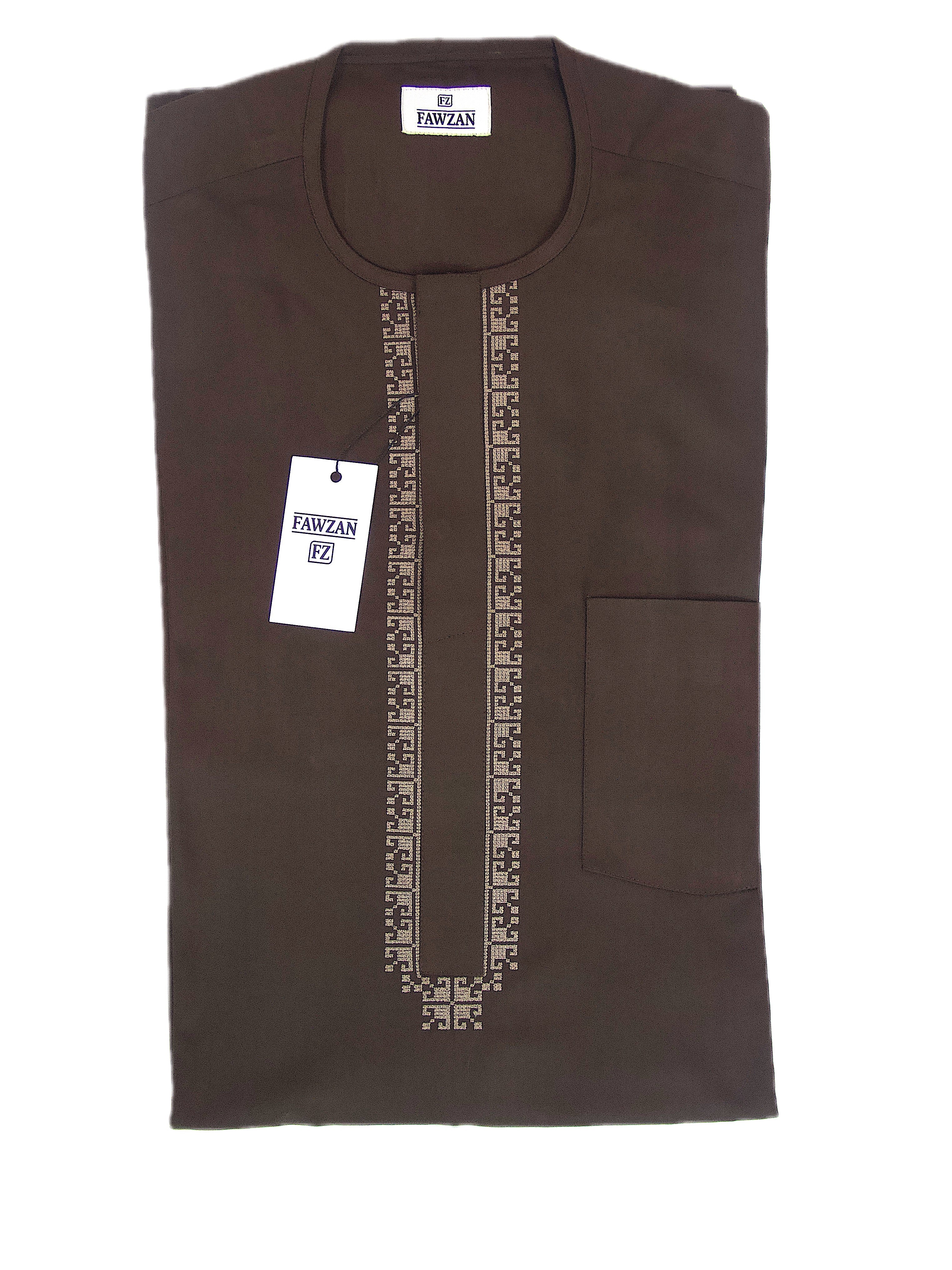 Kaftan Set – Chocolate 076