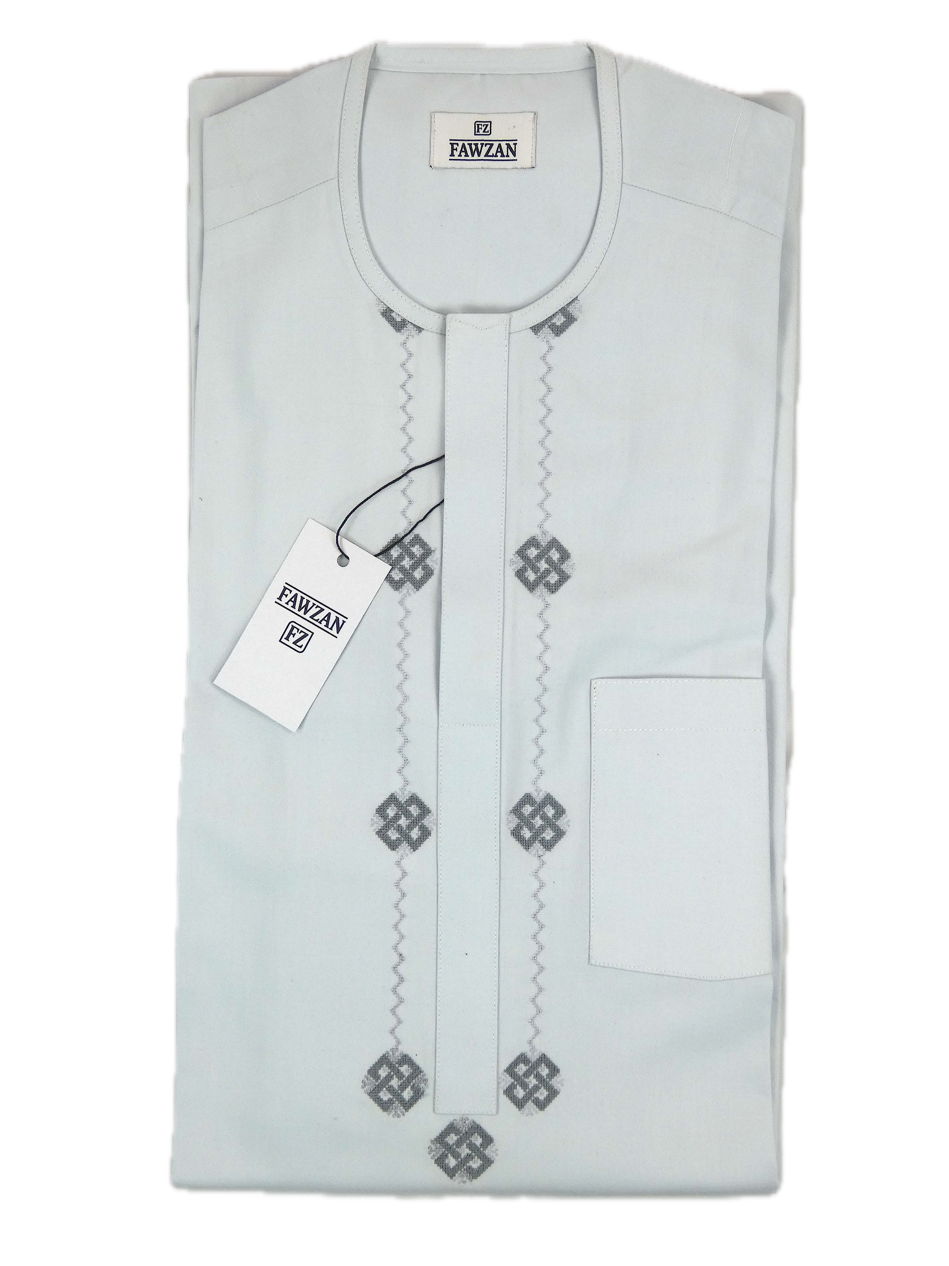 Kaftan Set – Sky Blue 014