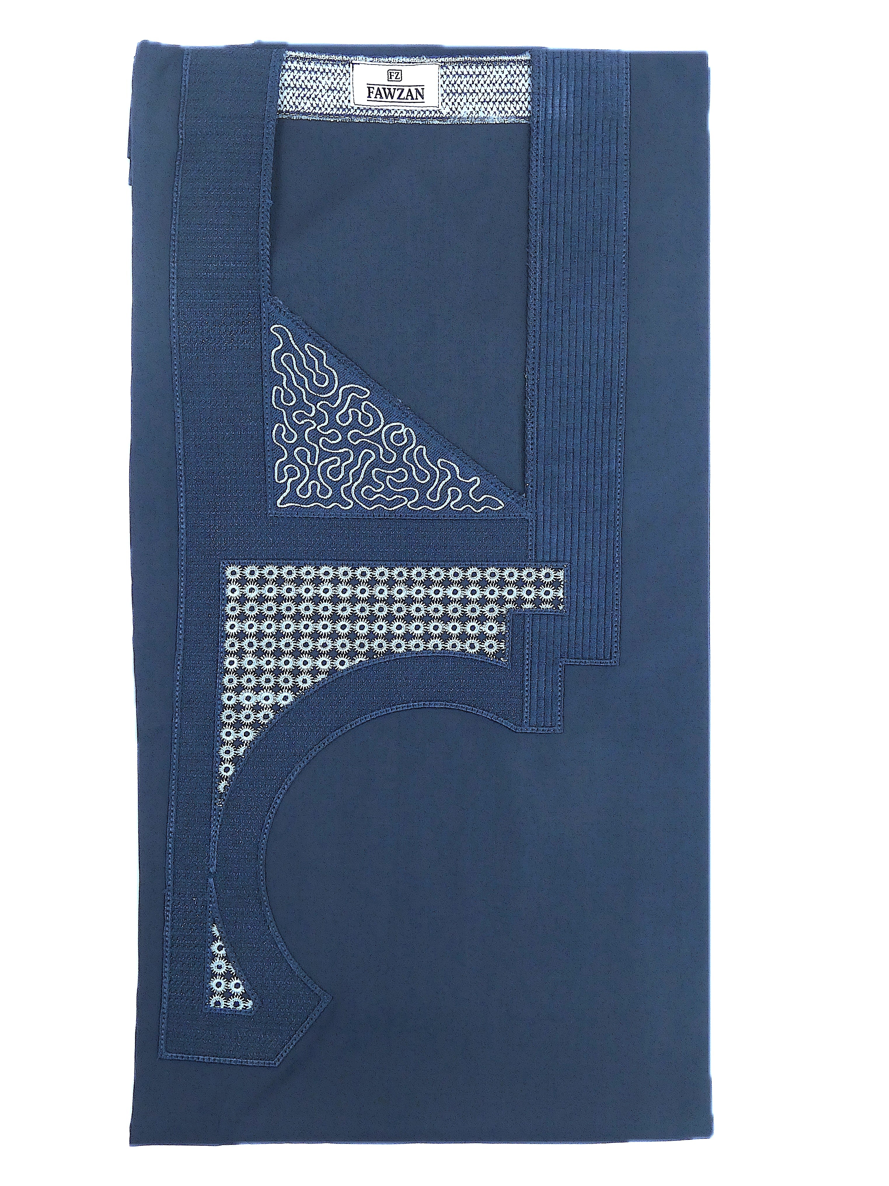 Agbada / Baban Riga Set – Navy 008