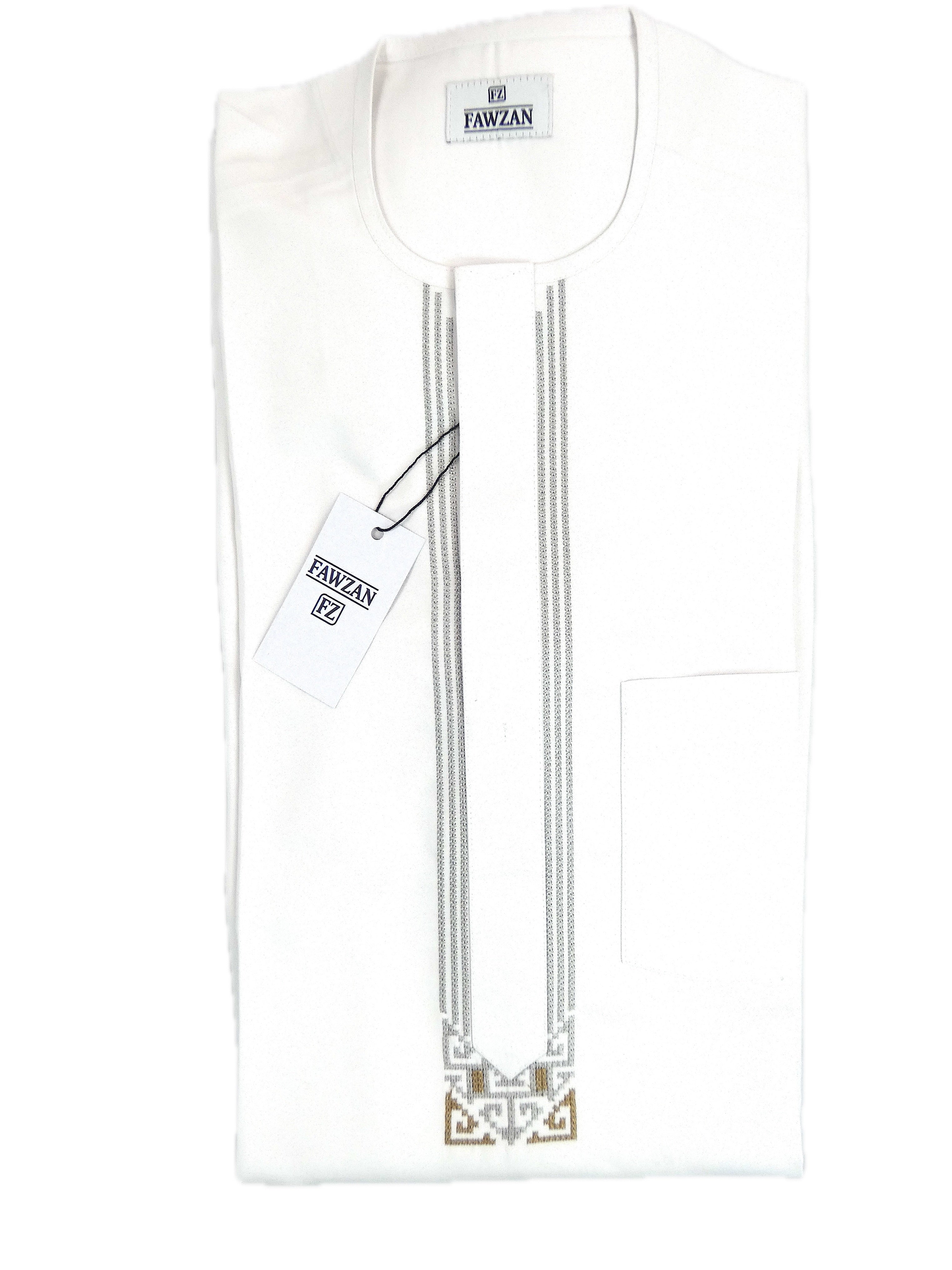 Kaftan Set – White 037