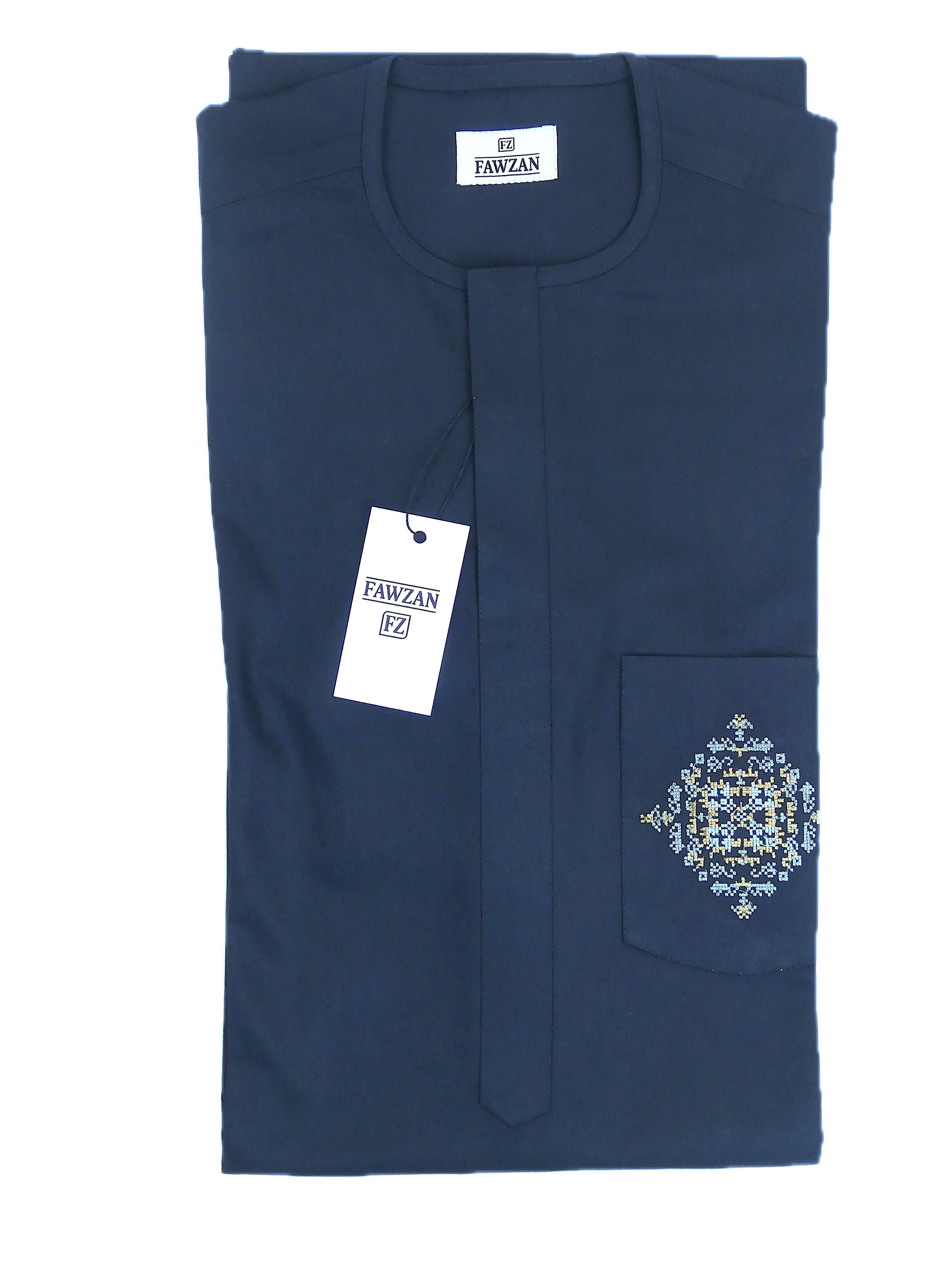 Kaftan Set – Navy Blue 063