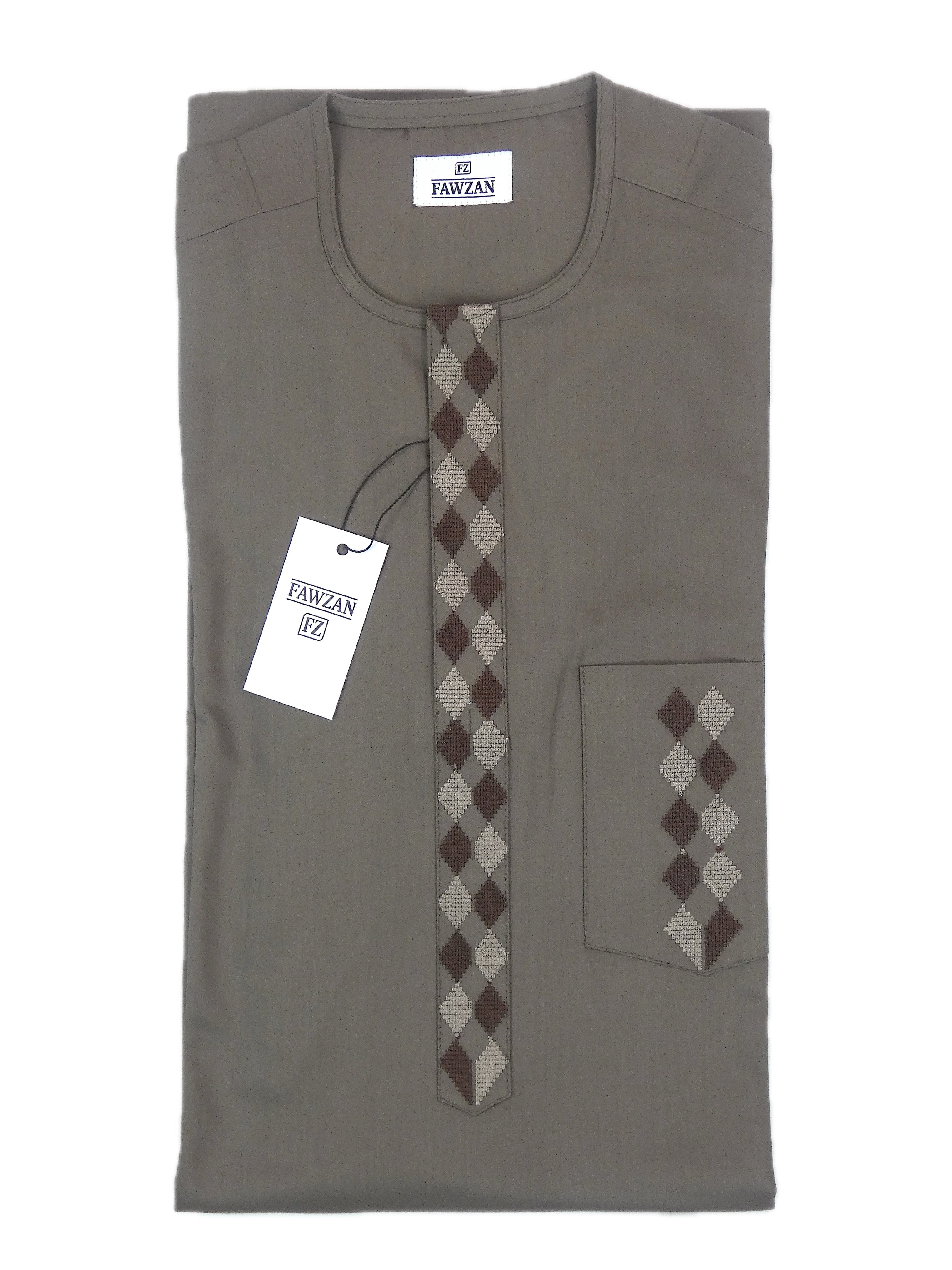 Kaftan Set – Taupe 088