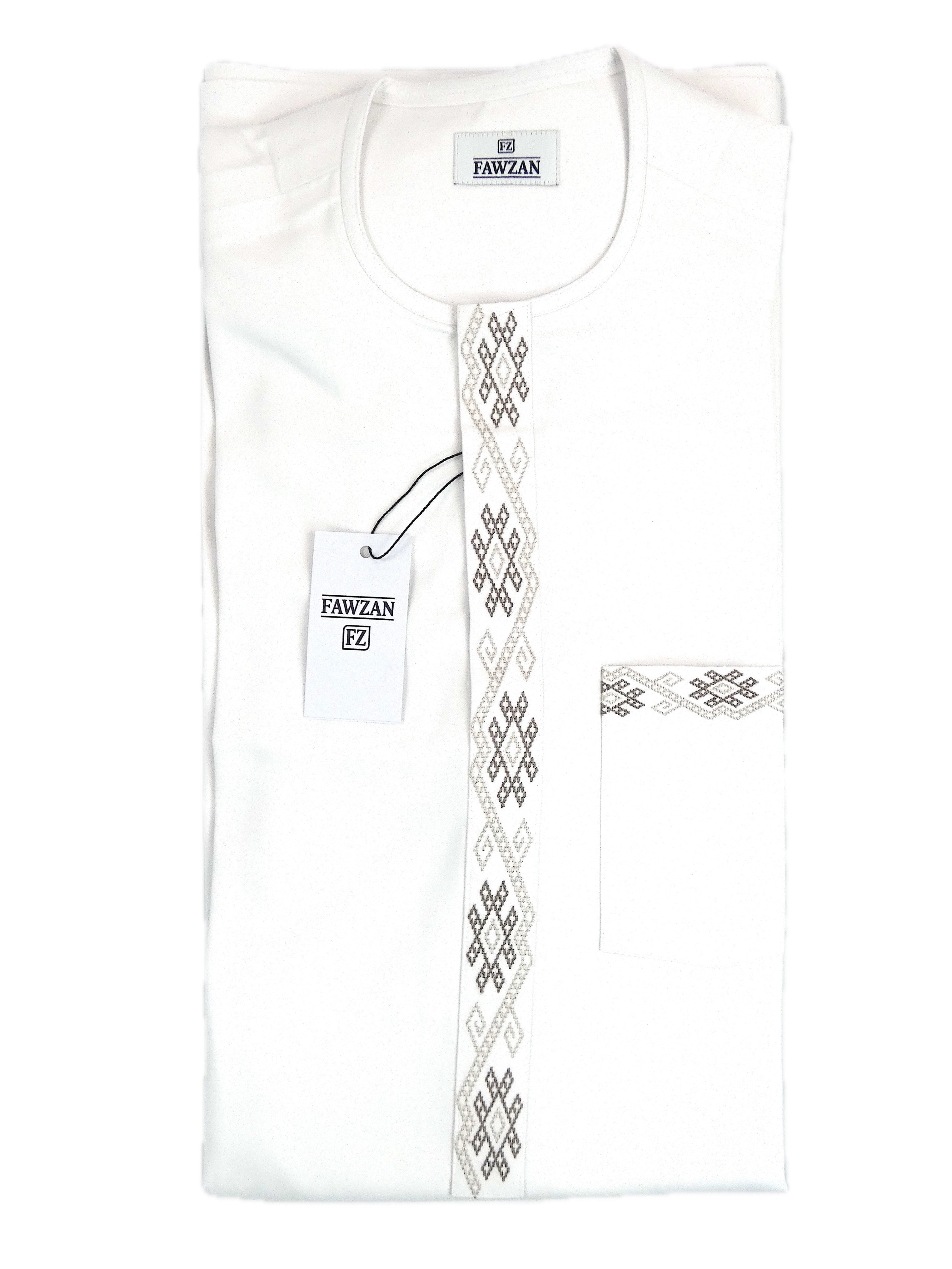 Kaftan Set – White 041