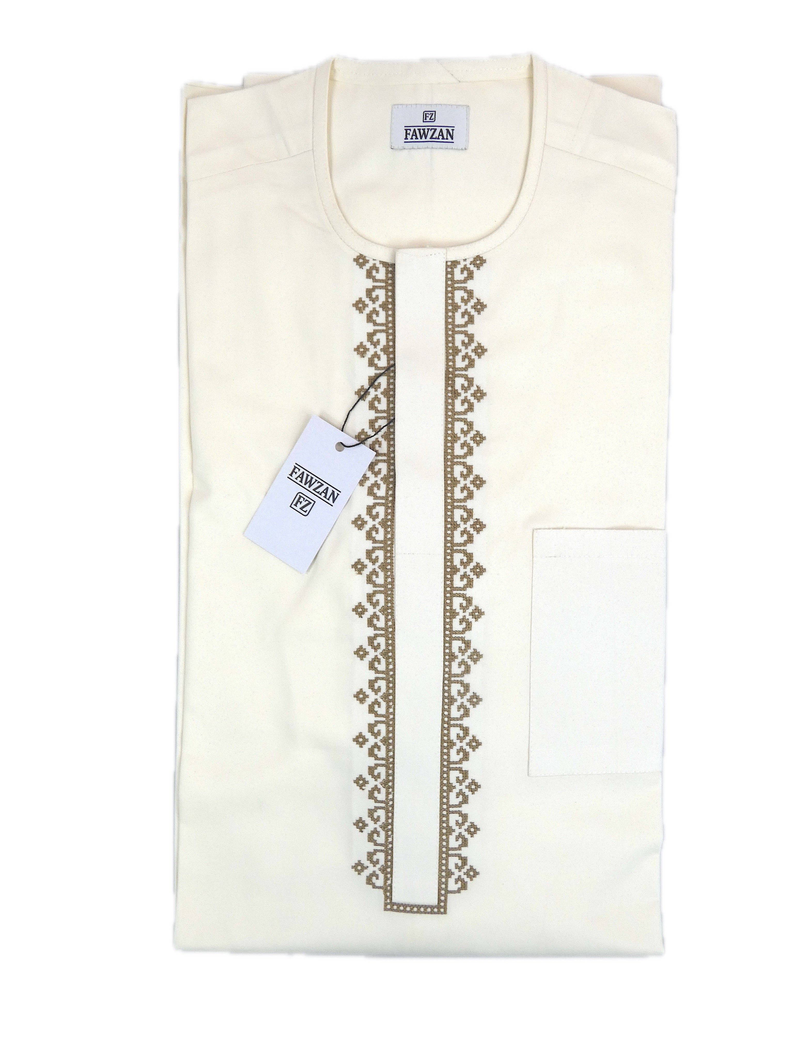 Kaftan Set – Cream 007