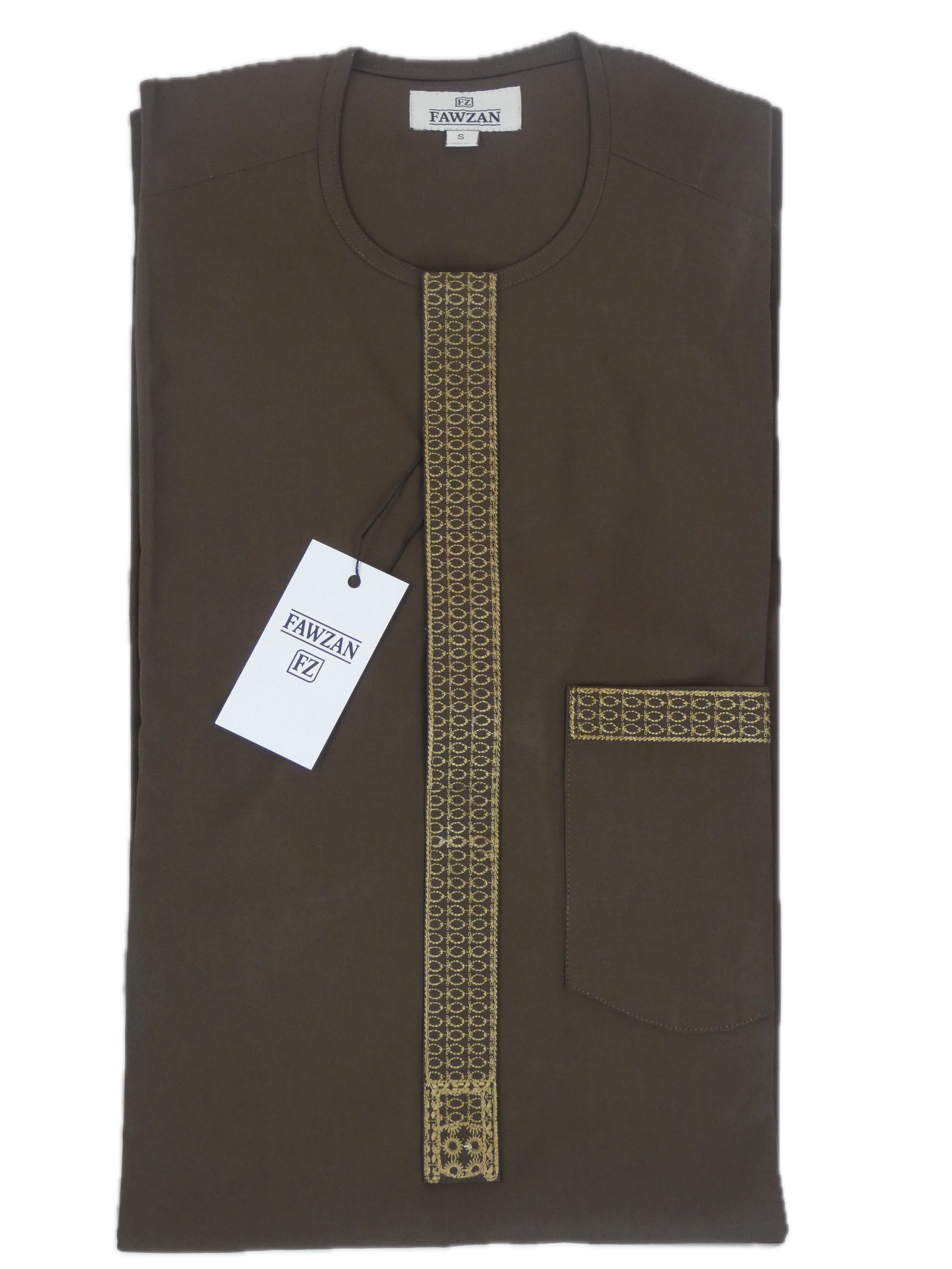 Kaftan Set – Olive Brown 078