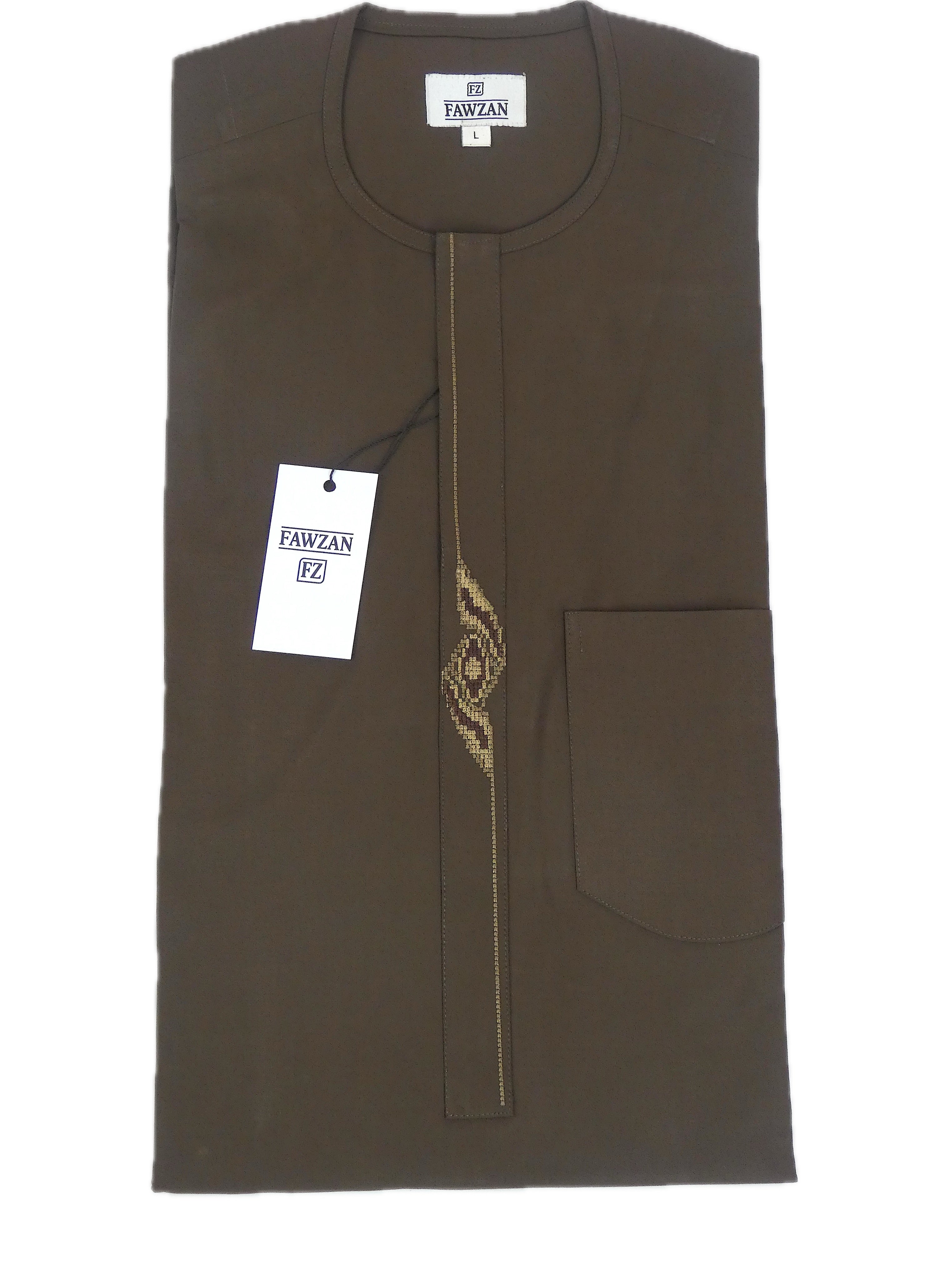 Kaftan Set – Olive Brown 080