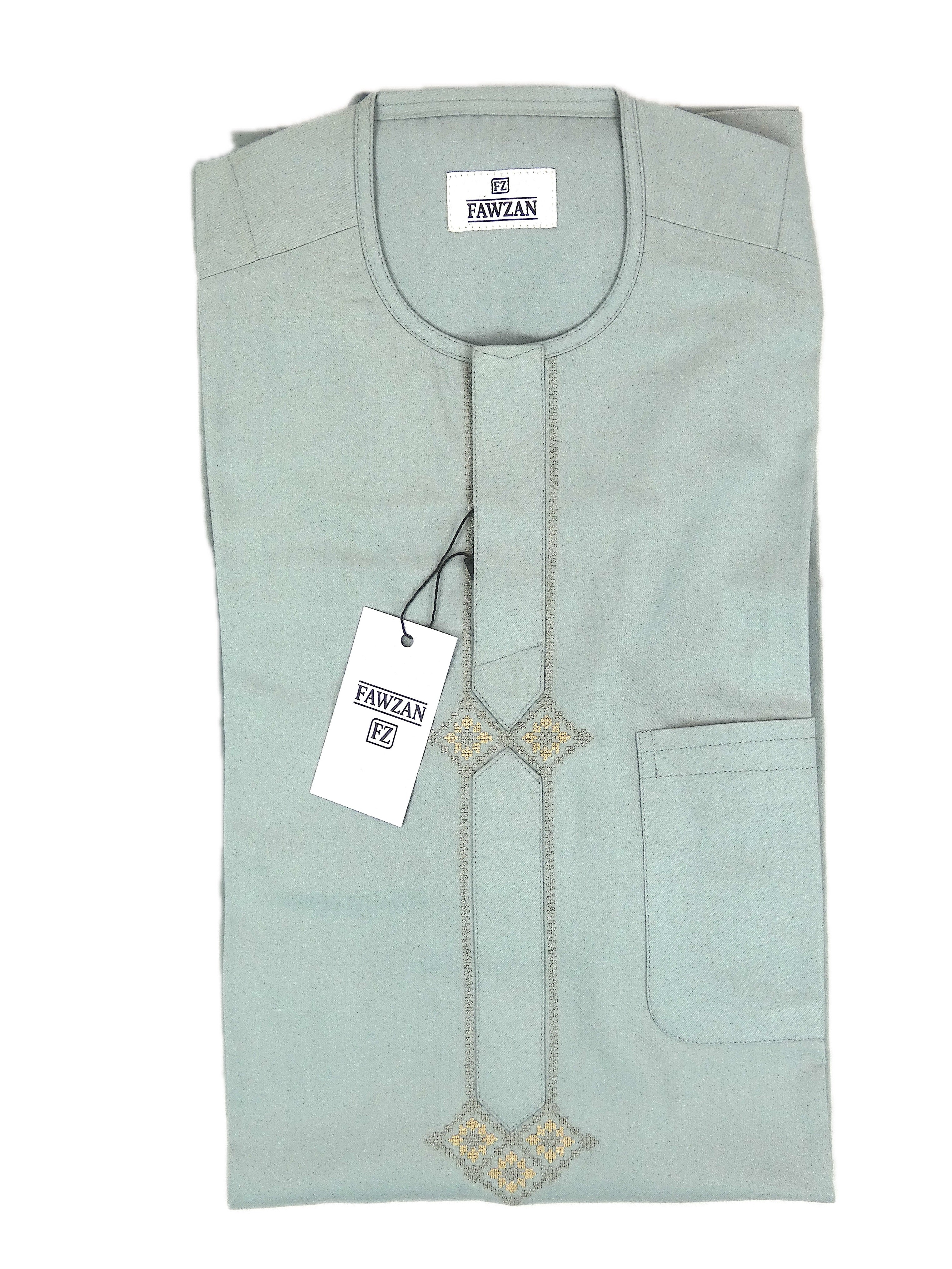 Kaftan Set – Ice Blue 046