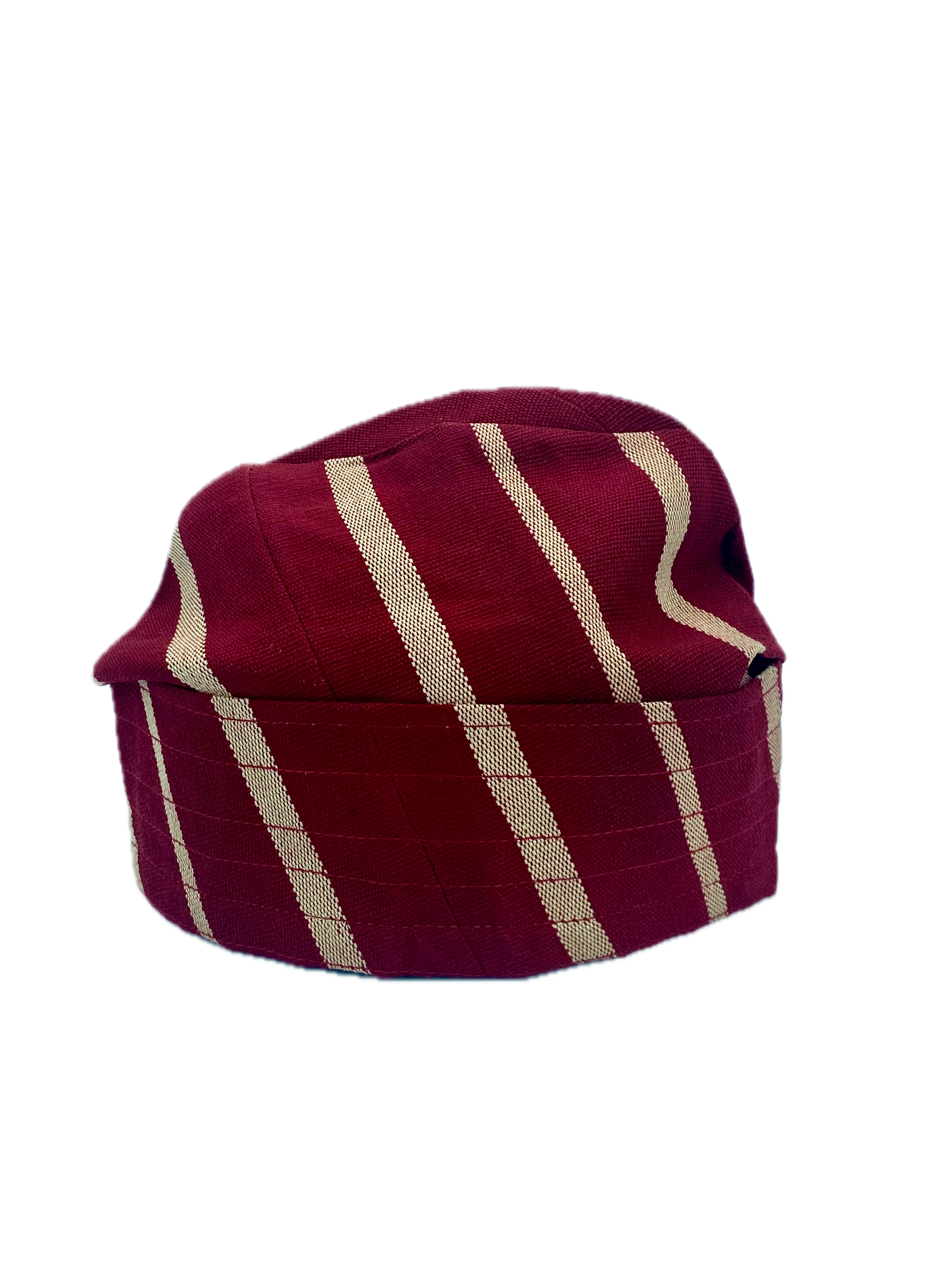 Fawzan kids Yoruba fila cap, traditional Nigerian Aso Oke hat for boys