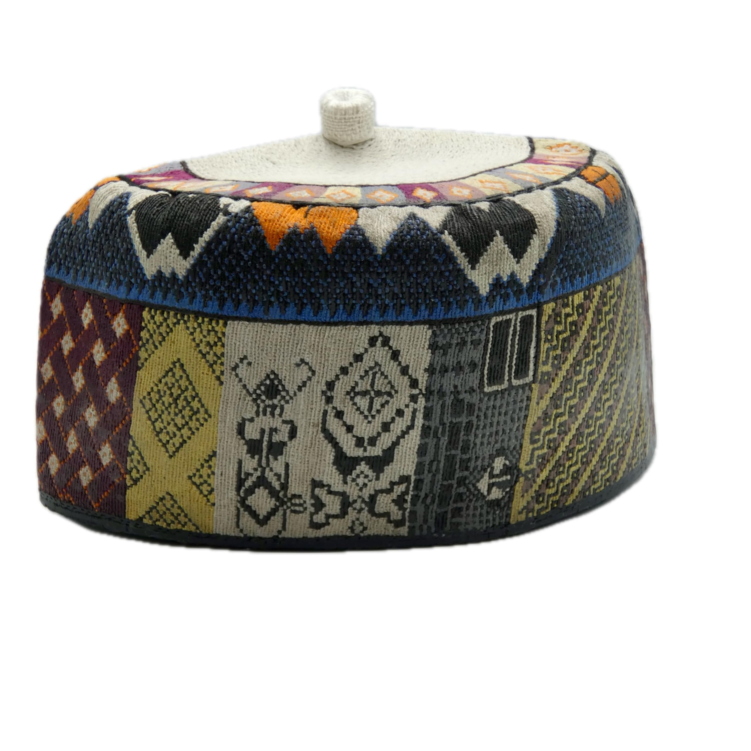 Hausa Hula Cap – Multicolour 014