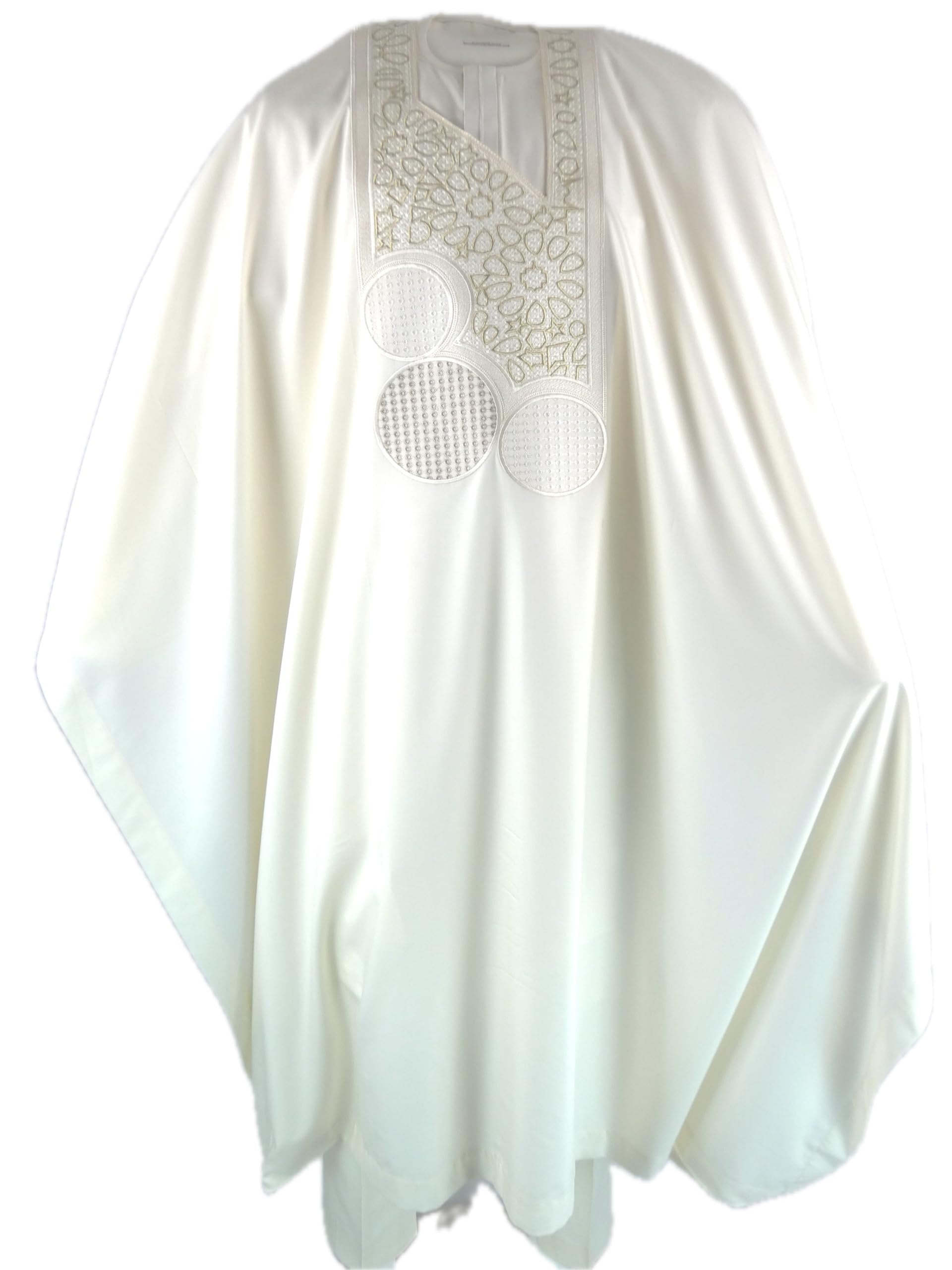Agbada / Baban Riga Set – Cream 003
