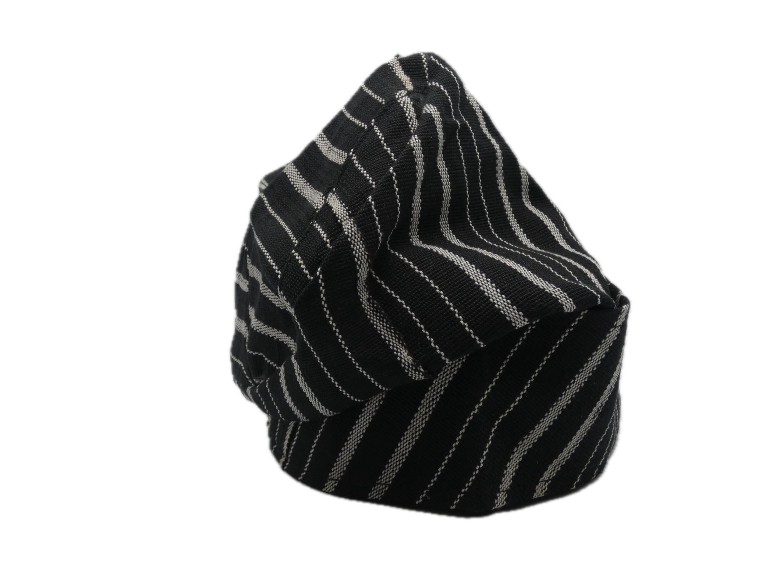 Black & White Yoruba Fila – Folded Base