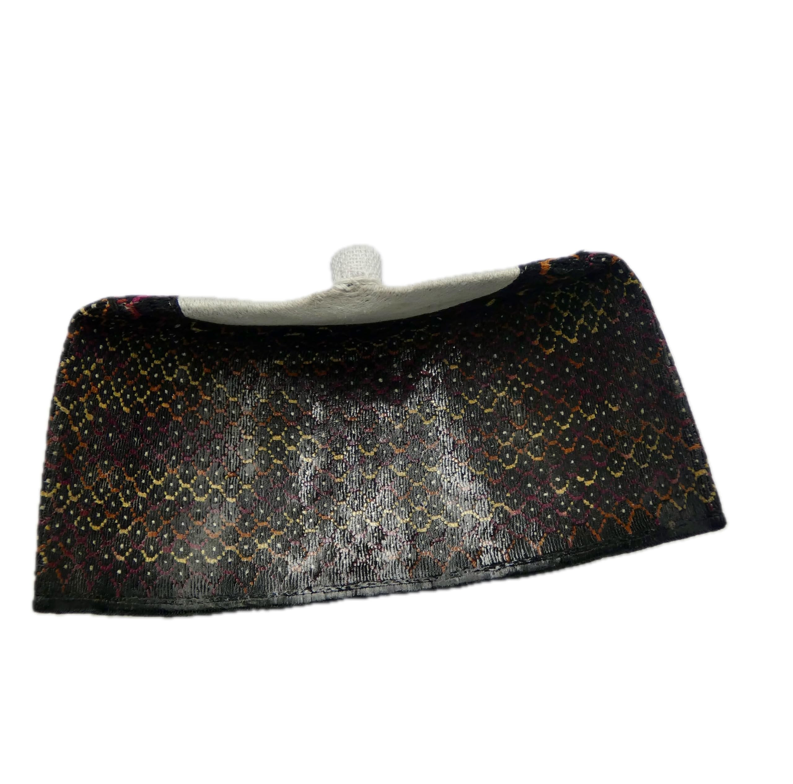 Hausa Hula Cap – Black & Multicolour 025