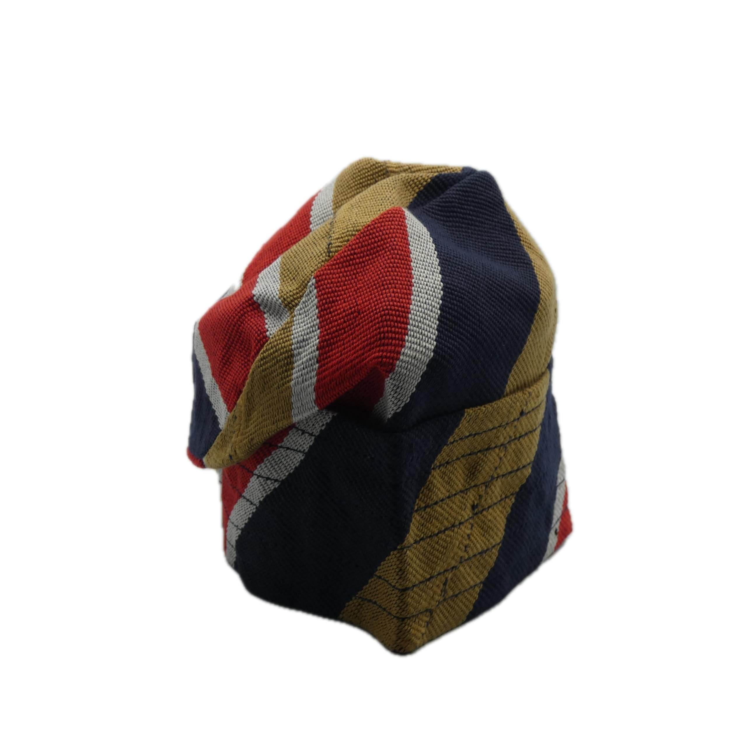 Navy Red Yoruba Fila – Multi-Stitch Base