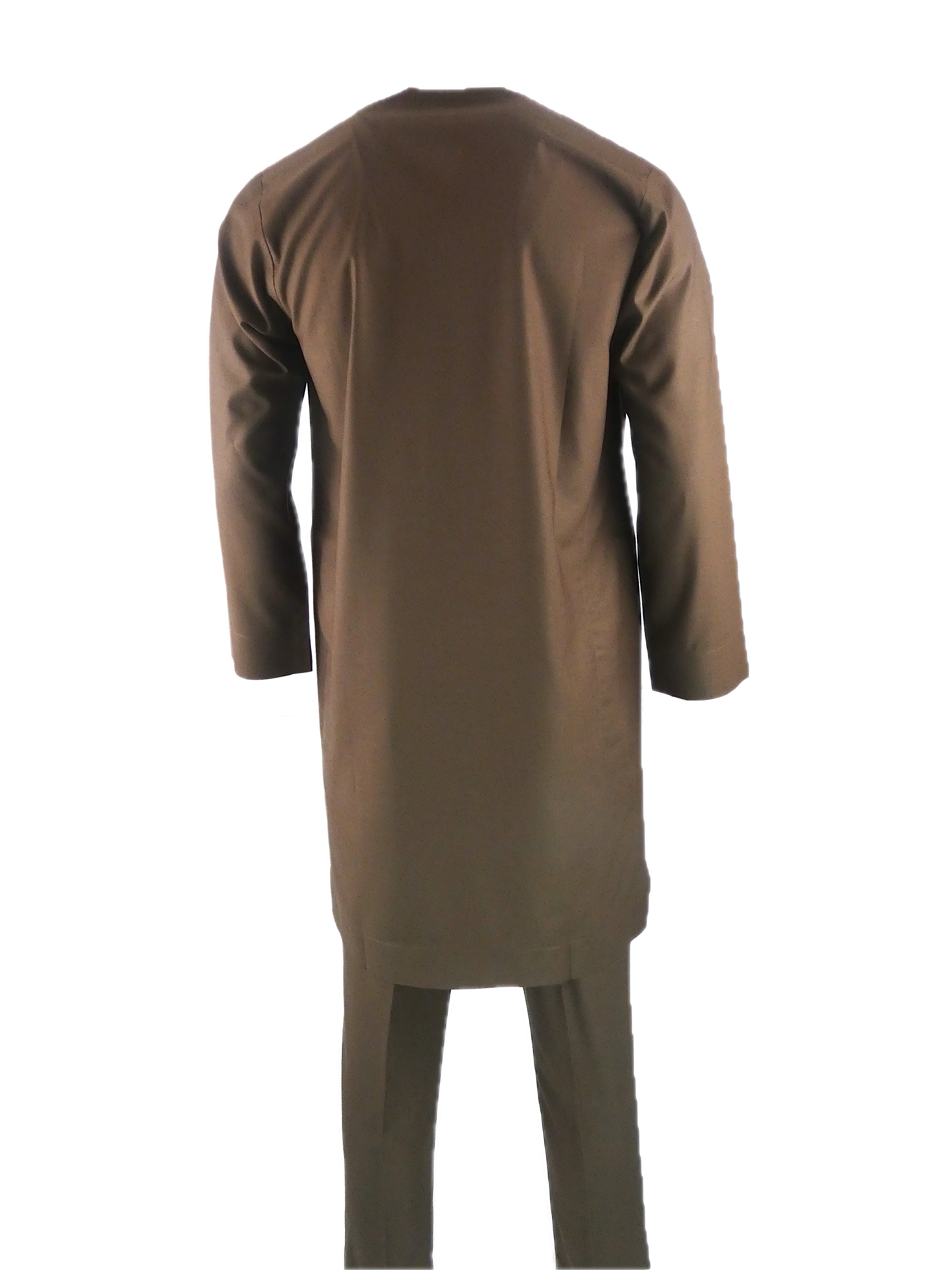 Kaftan Set  – Olive Brown 081