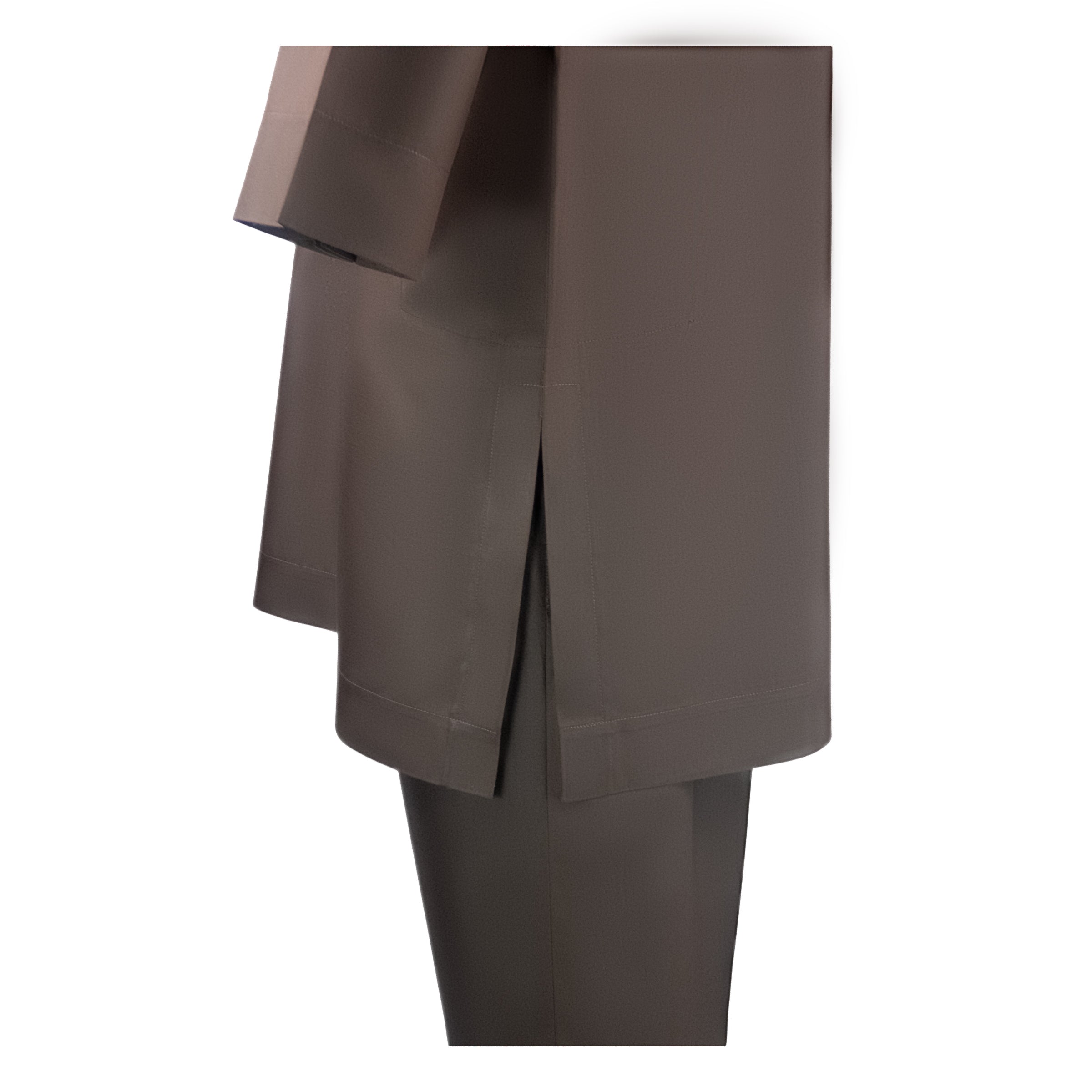 FAWZAN Chocolate Kaftan Set 