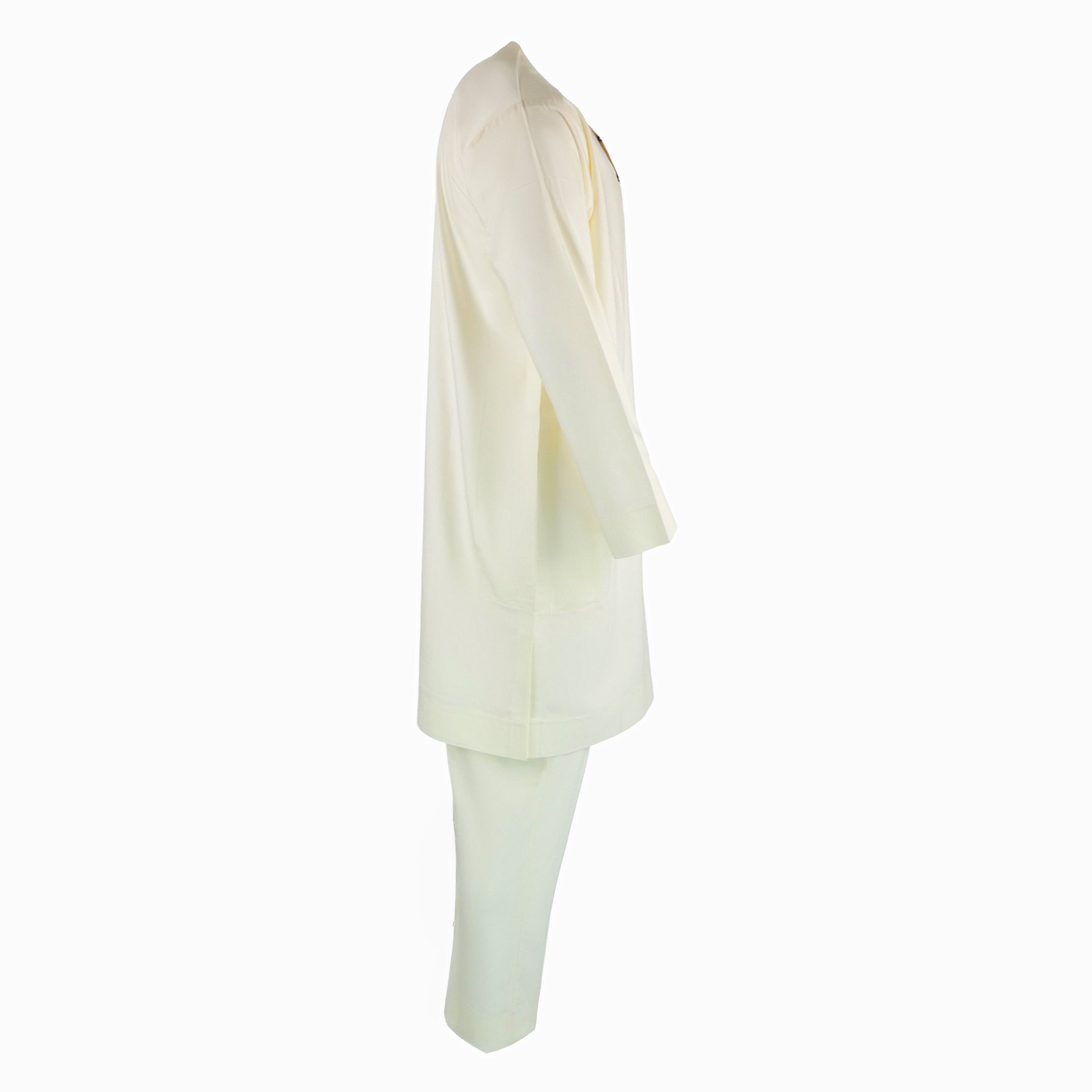 FAWZAN Cream Kaftan Set