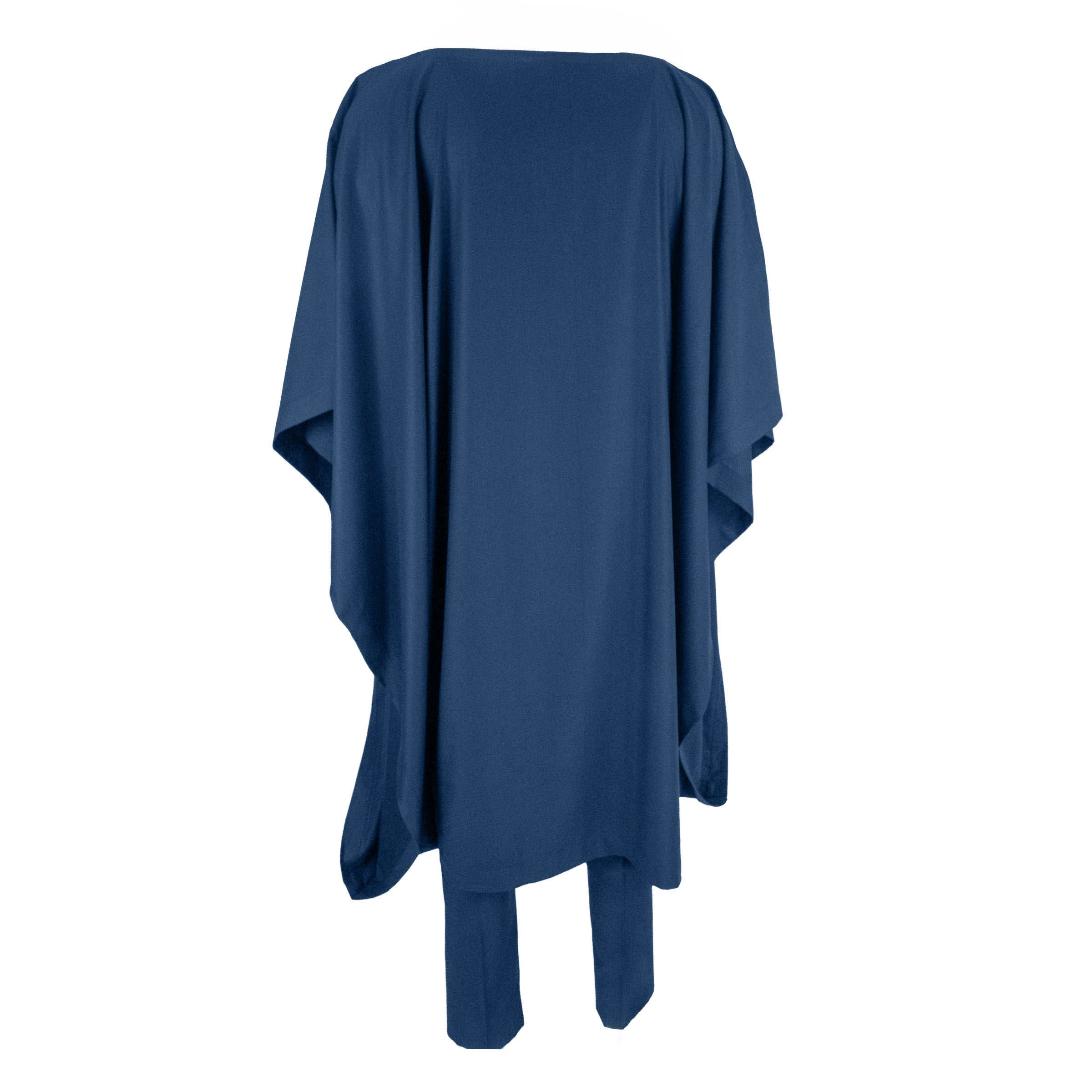 Agbada / Baban Riga Set – Navy Blue 008