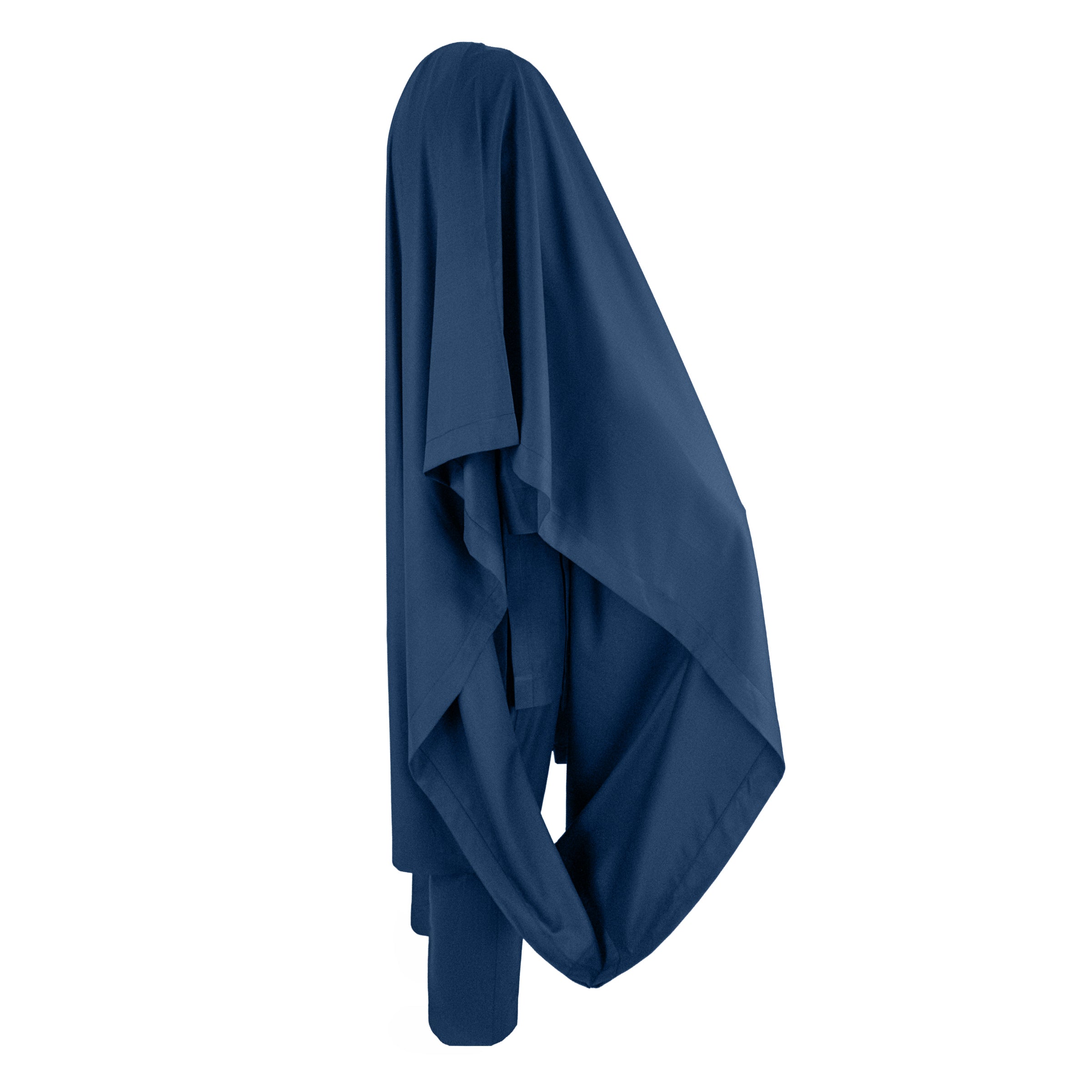 Agbada / Baban Riga Set – Navy Blue 008