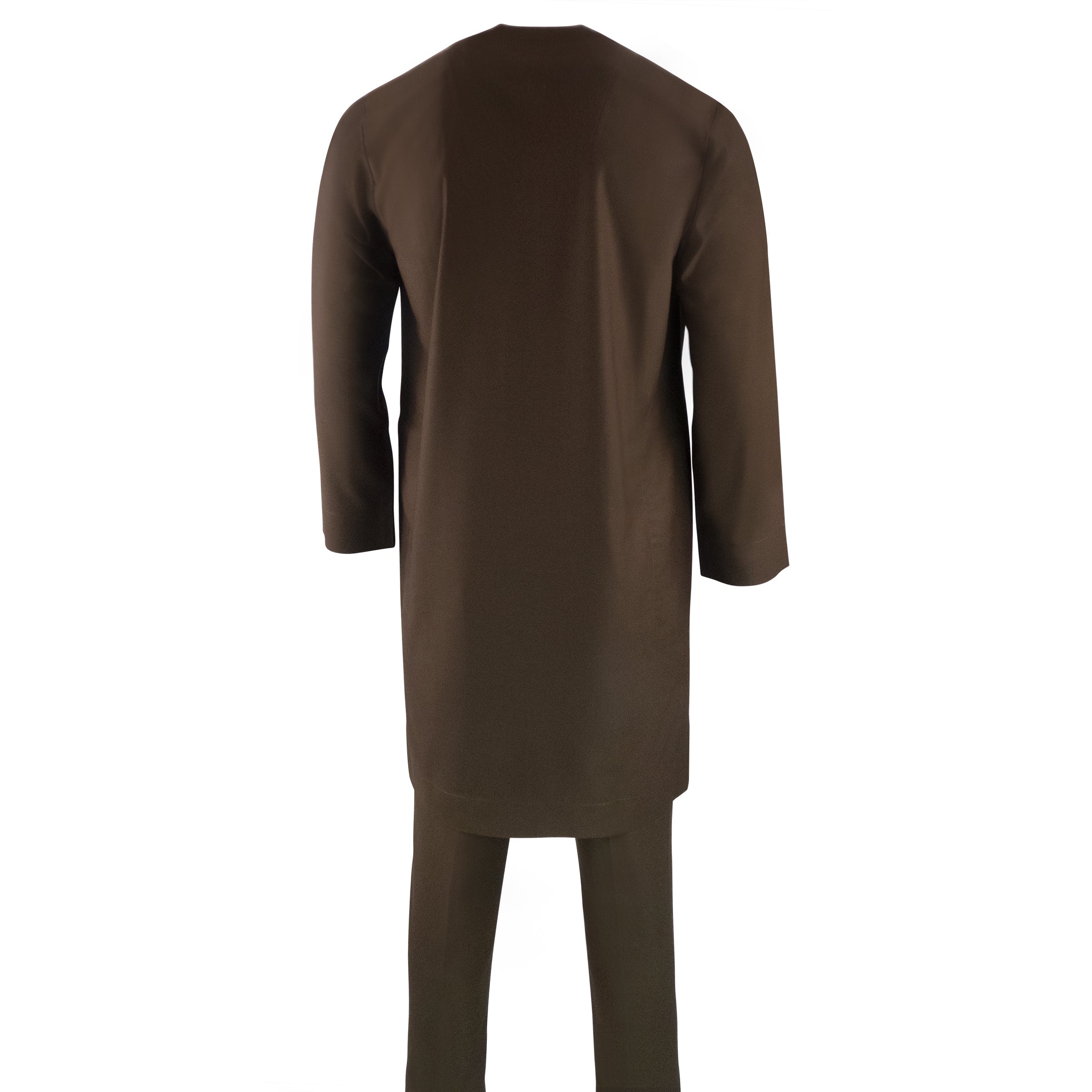 FAWZAN Olive Brown Kaftan Set