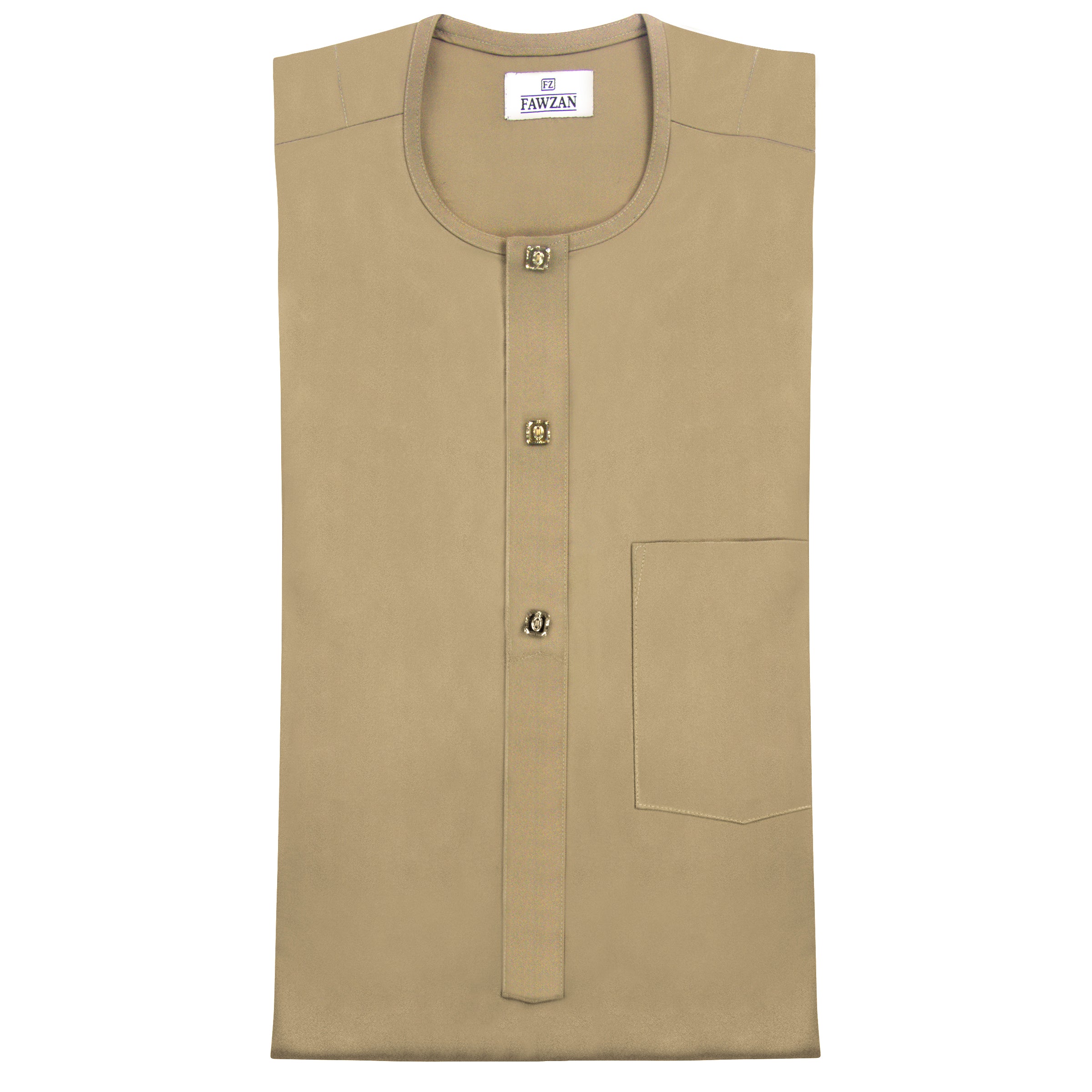 Agbada / Baban Riga Set – Tan 001