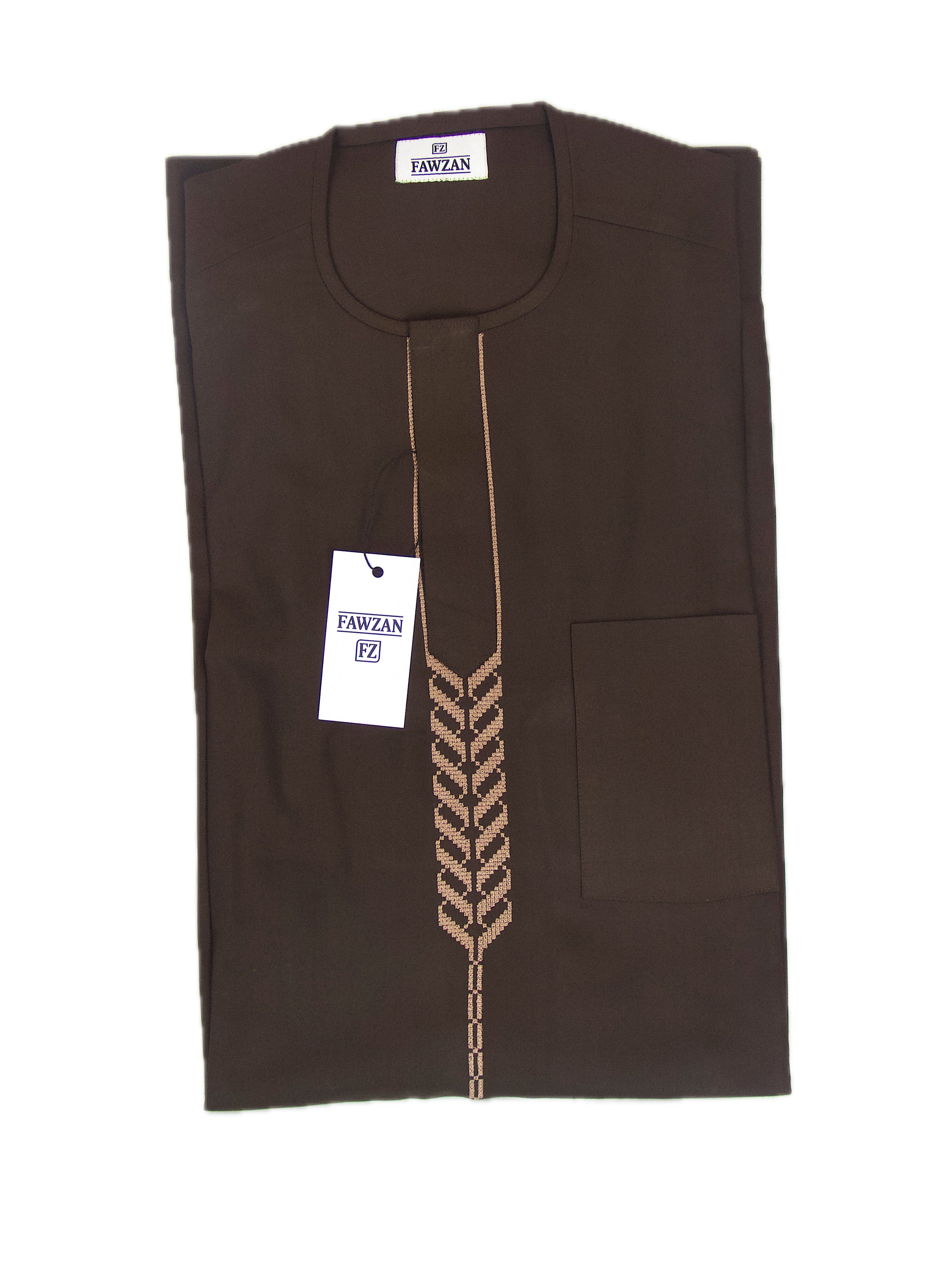 Kaftan Set  – Chocolate 074