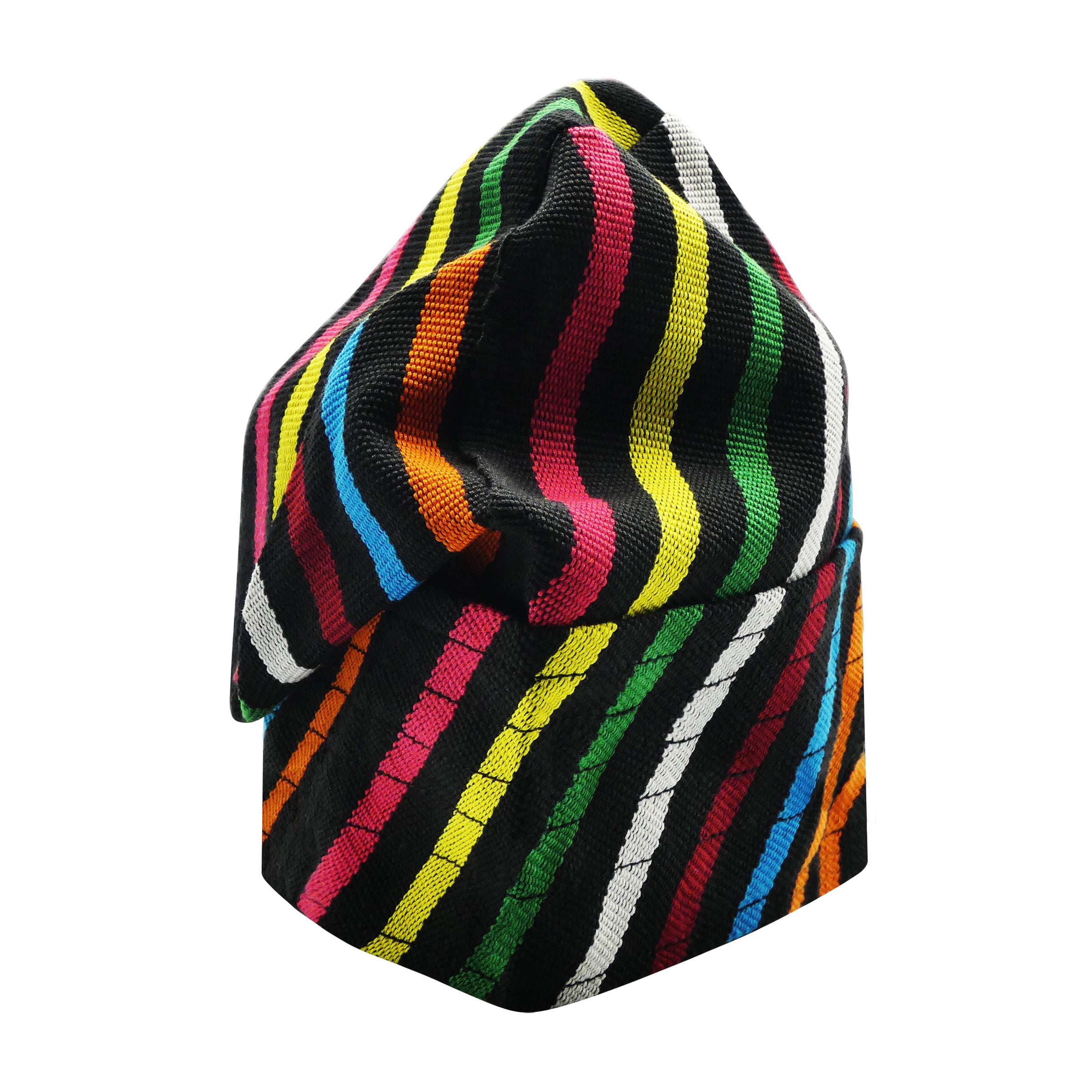 Multi-Colour Yoruba Fila – Multi-Stitched Base