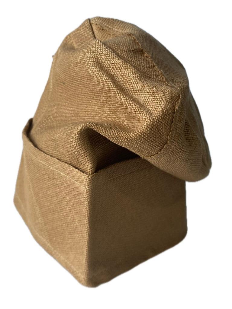 Brown Yoruba Fila –  Folded Base