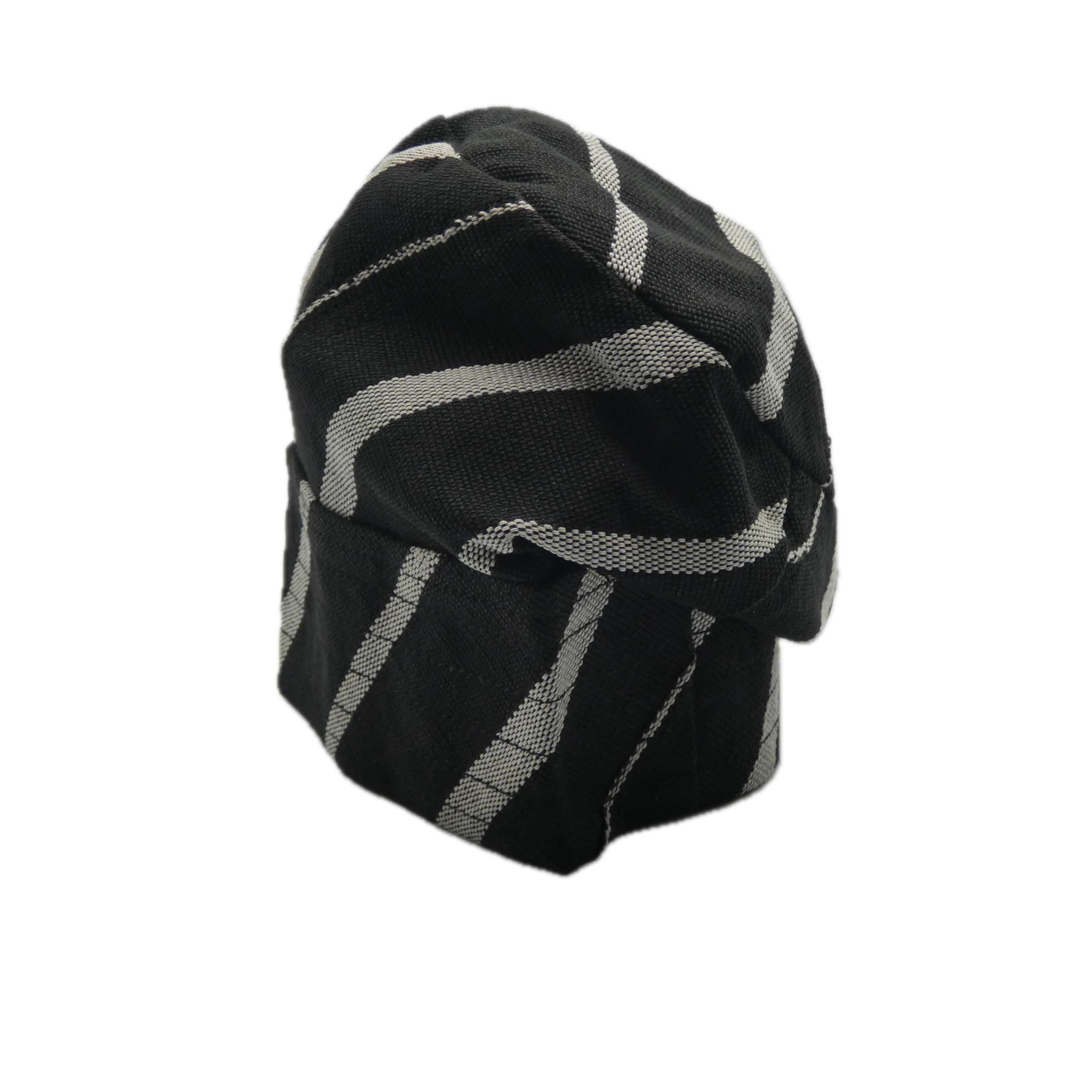 Black & Grey Yoruba Fila – Multi-Stitch Base